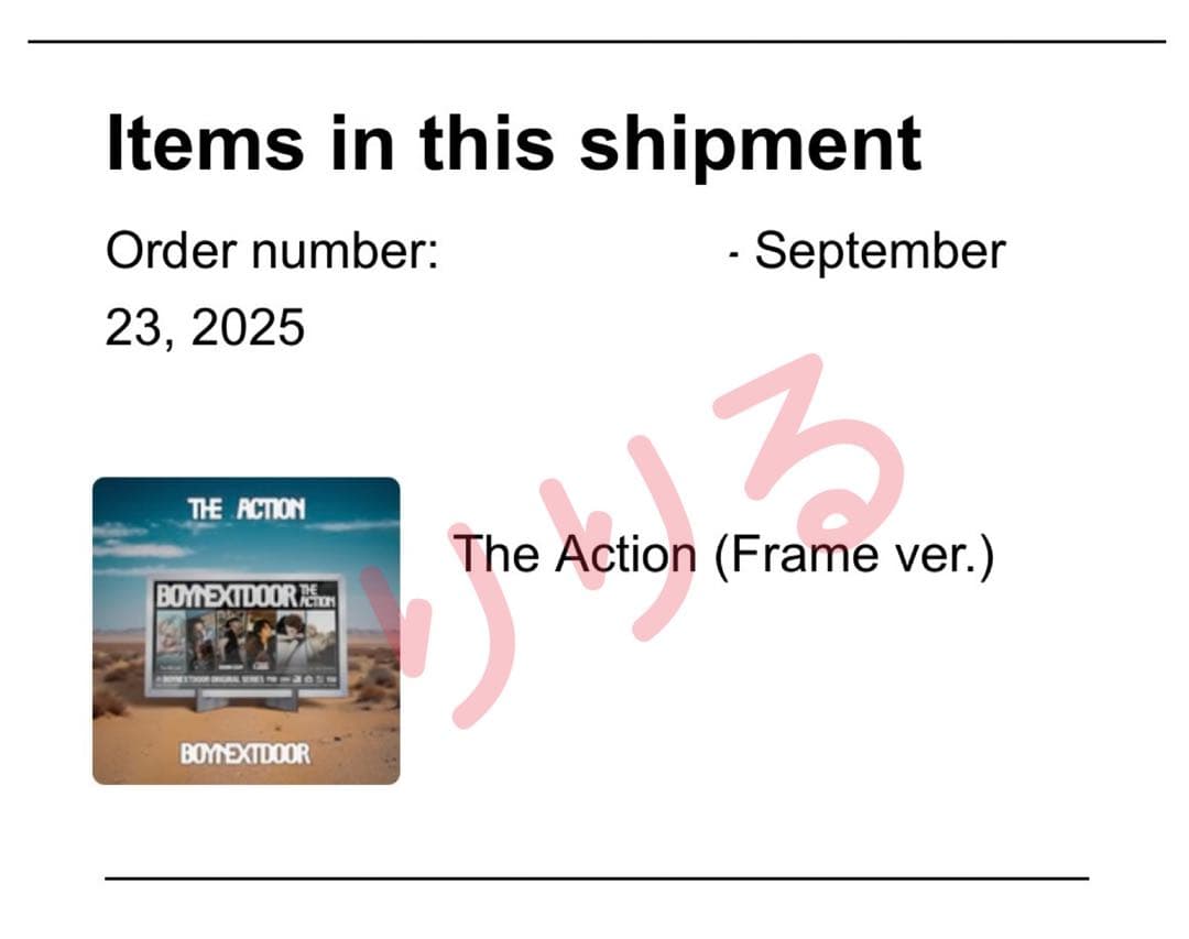 BOYNEXTDOOR ボネクド The Action アメリカ サイン ソンホ