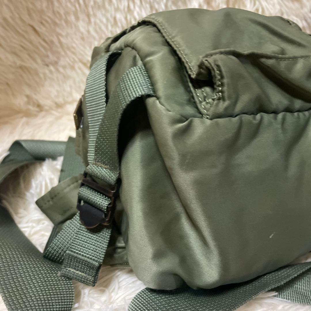 PORTER タンカー セージグリーン ショルダーバッグ
