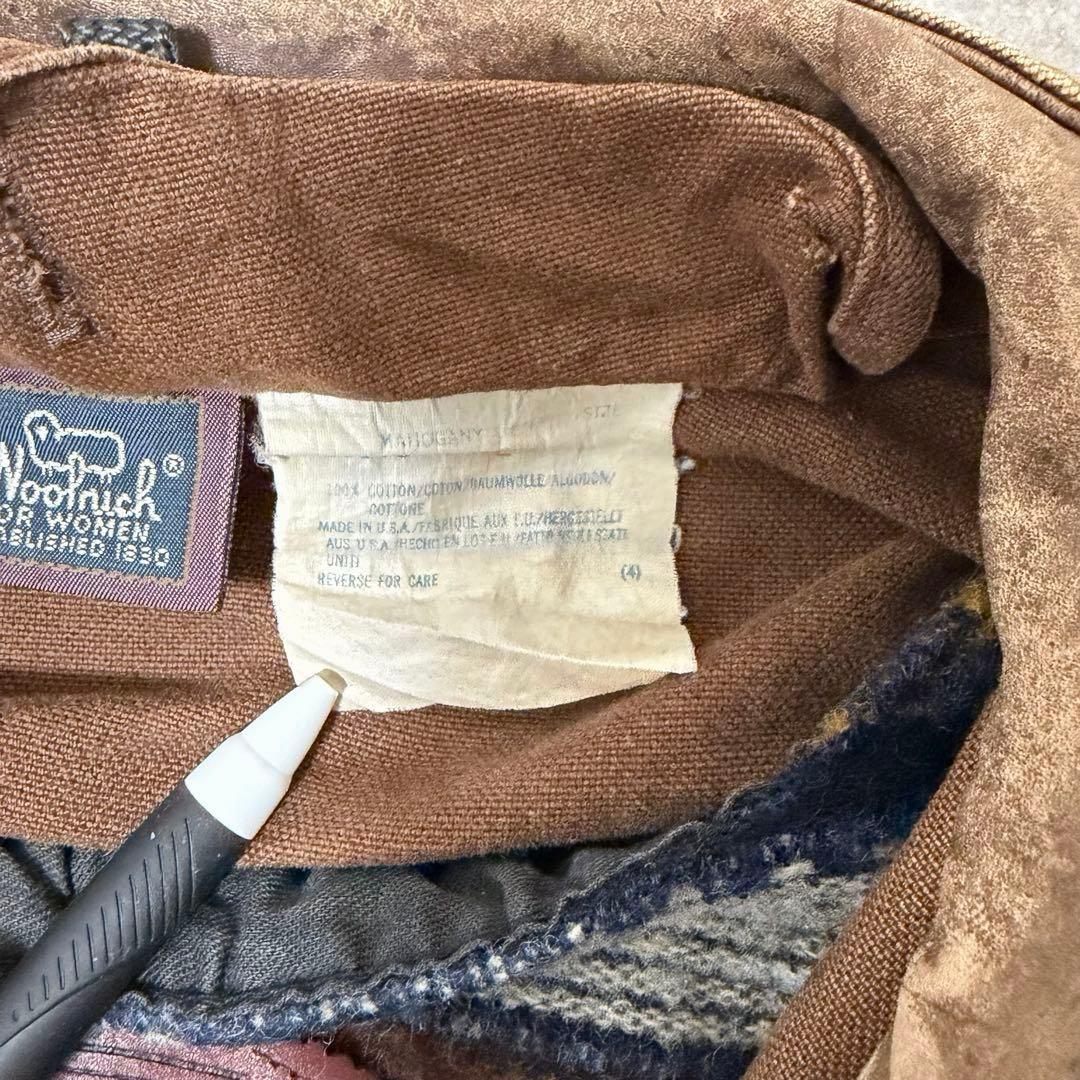 80s USA製 Woolrich ハンティングジャケット ビンテージ