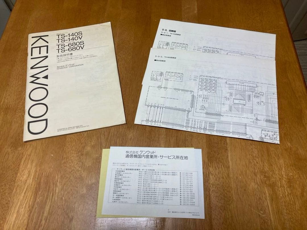 トランシーバー KENWOOD TS-680V