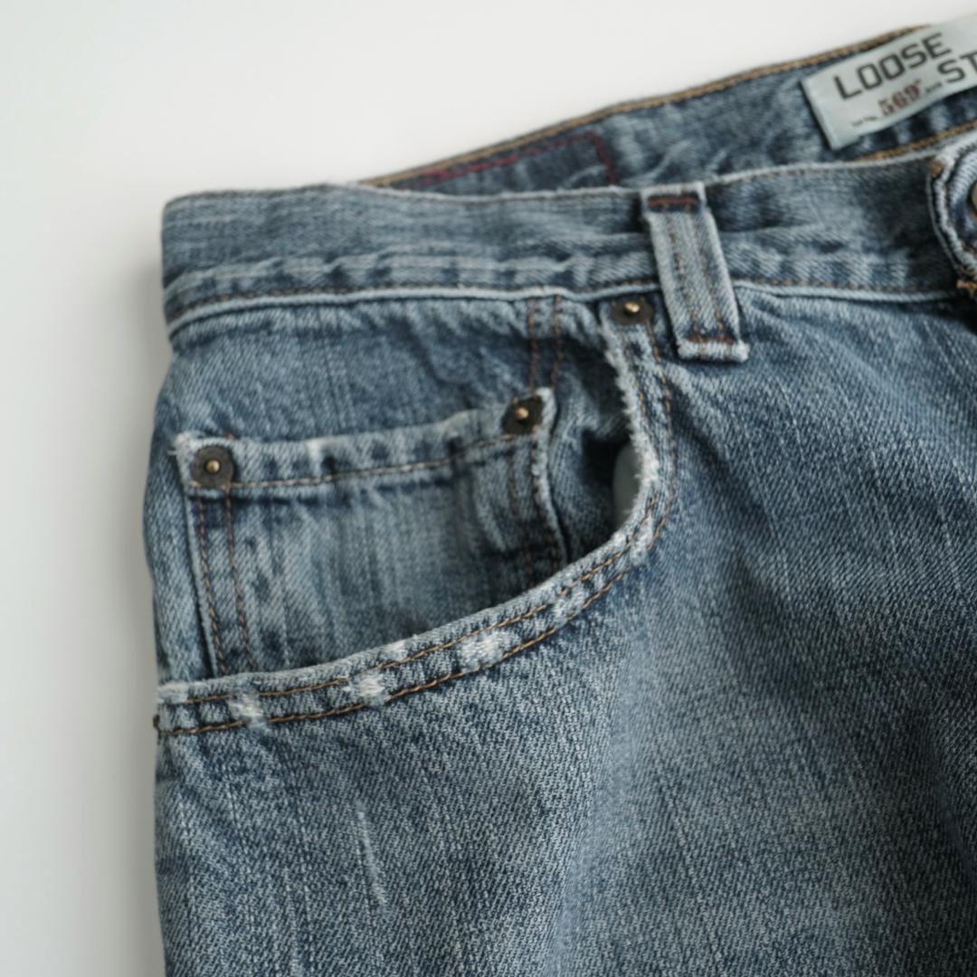Levi's リーバイス00s 569 デニムパンツ W32 L30 メキシコ製