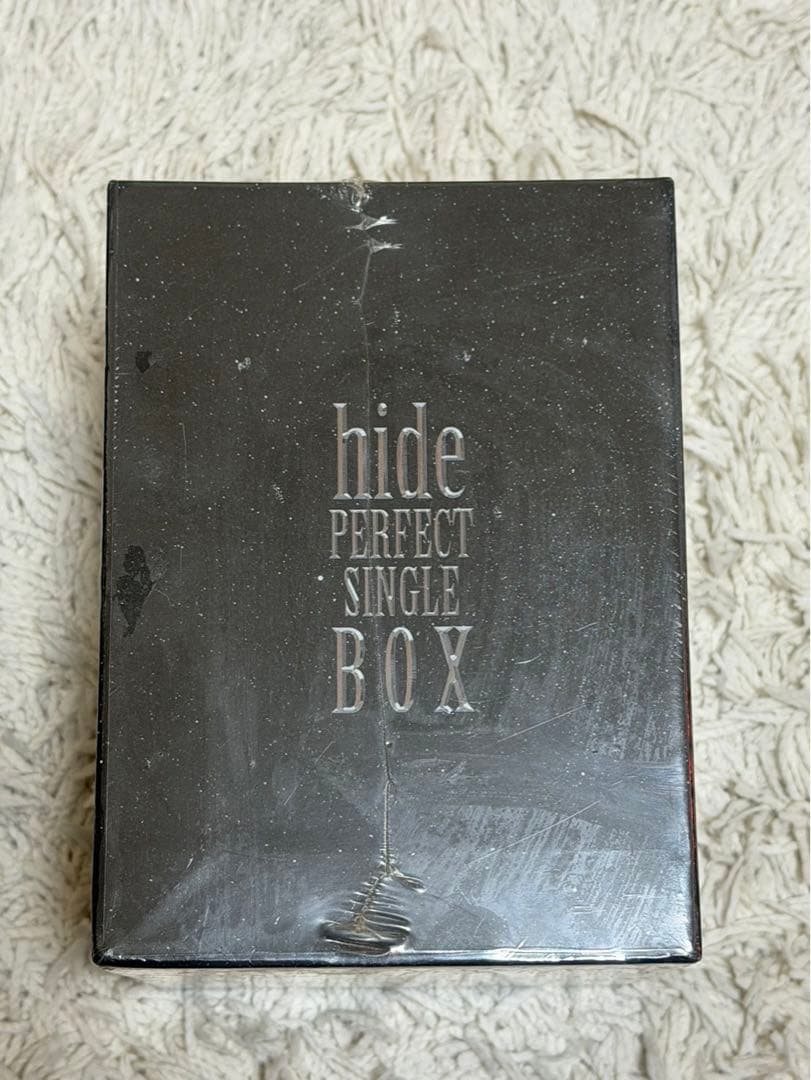【未開封】hide PERFECT SINGLE BOX