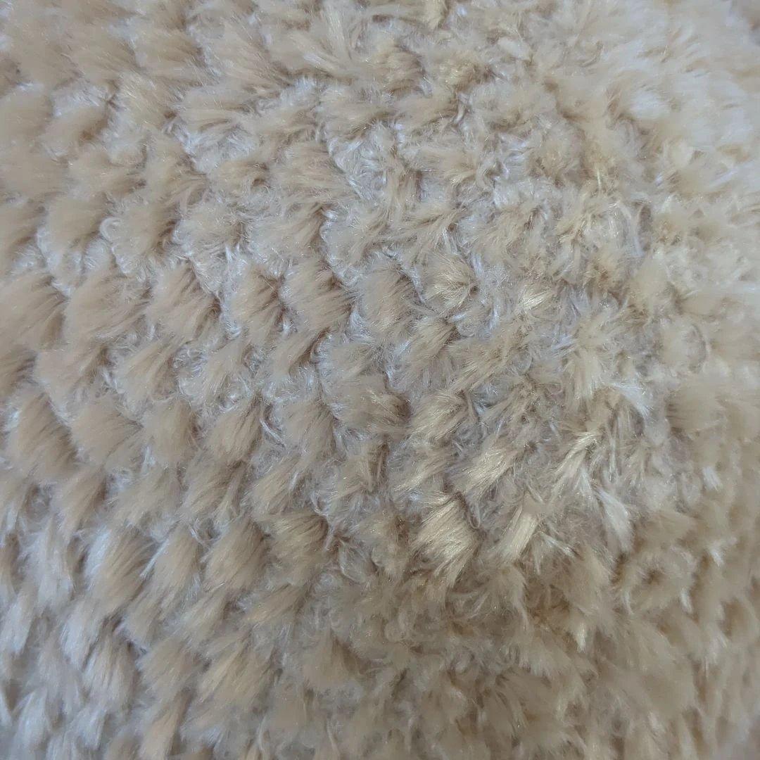 くまのぬいぐるみ　ワイルドストロベリー　ベージュ　LL