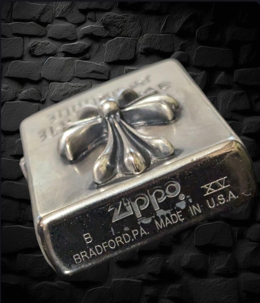 zippo　ジッポライター　クロス　ビンテージ品　serial　№0006