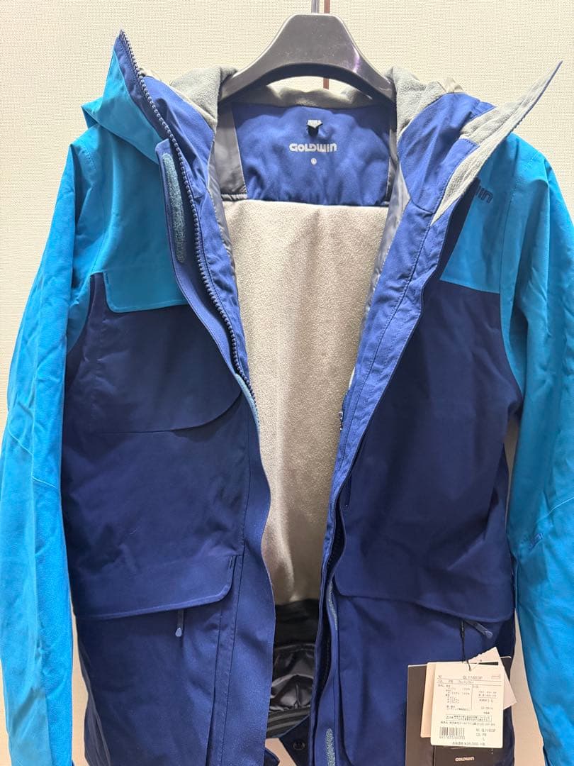 Goldwin ゴールドウイン　スキー　ジャケット　青　Ｌ　レディース　新品