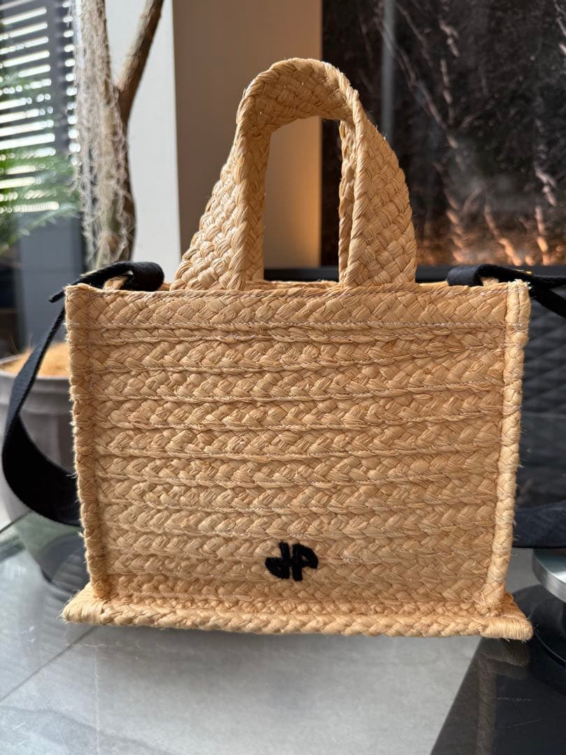 PATOU パトゥ ラフィア JPトート スモール