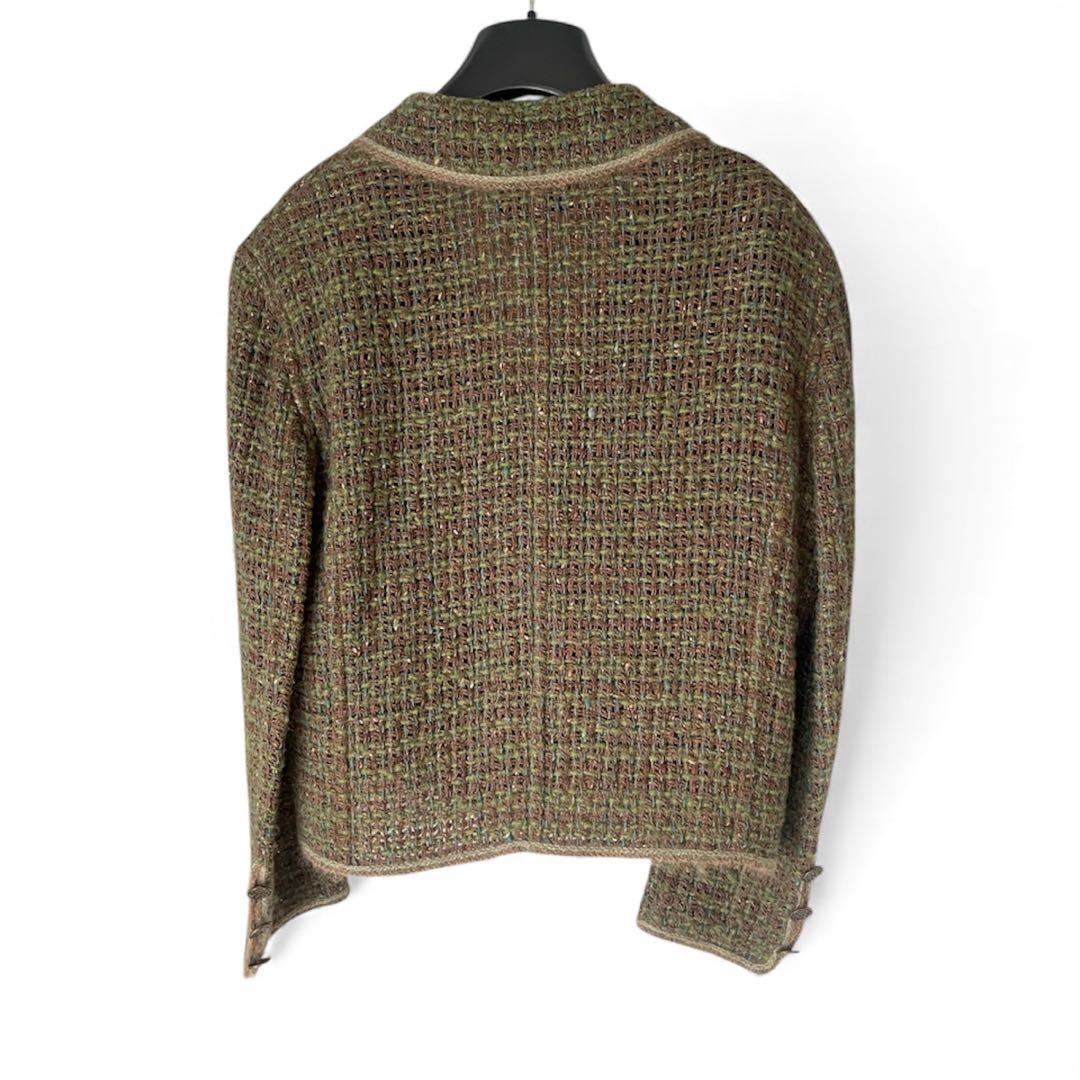 シャネル　ツイード　ウール　ジャケット　98Ａ　ヴィンテージ