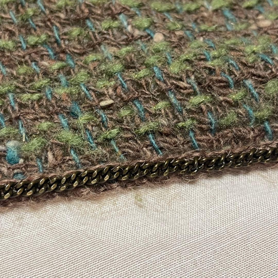 シャネル　ツイード　ウール　ジャケット　98Ａ　ヴィンテージ