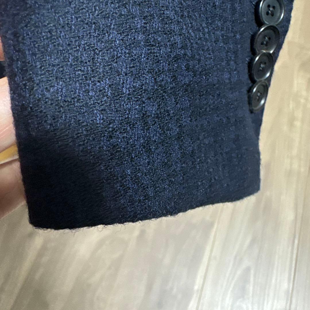 Brilla ダークブルー 二つボタンジャケット 42