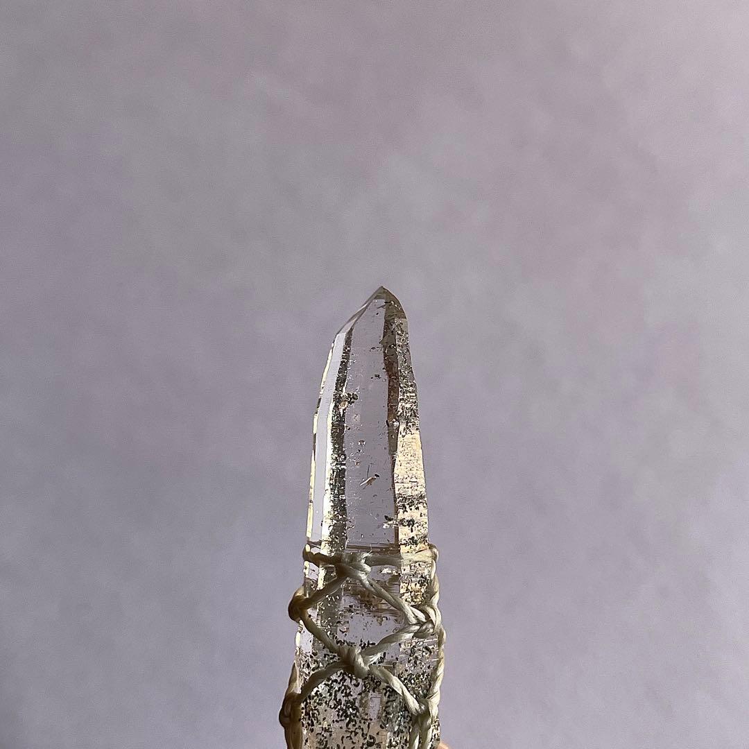 ヒマラヤ水晶 ガネッシュヒマール ＊ マクラメネックレス ペンダント23