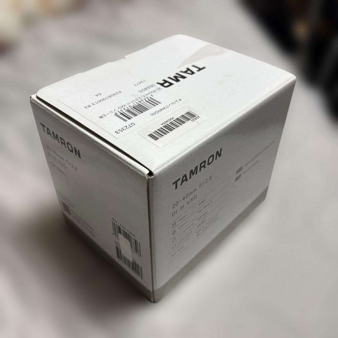 フ*ウ様 【フィルター付】　TAMRON 20-40mm F/2.8 Di II