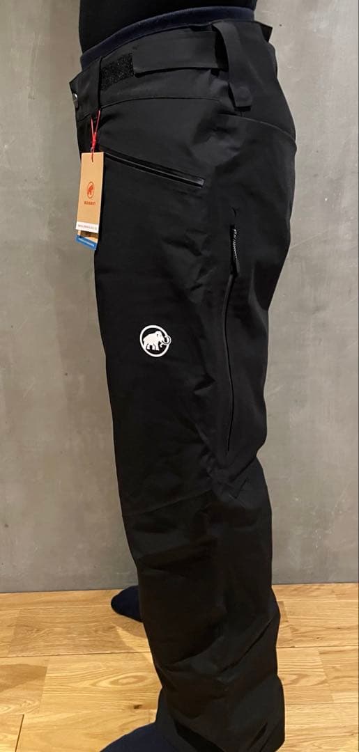【新品未使用】MAMMUT ストーニー ハードシェル サーモ パンツ Lサイズ