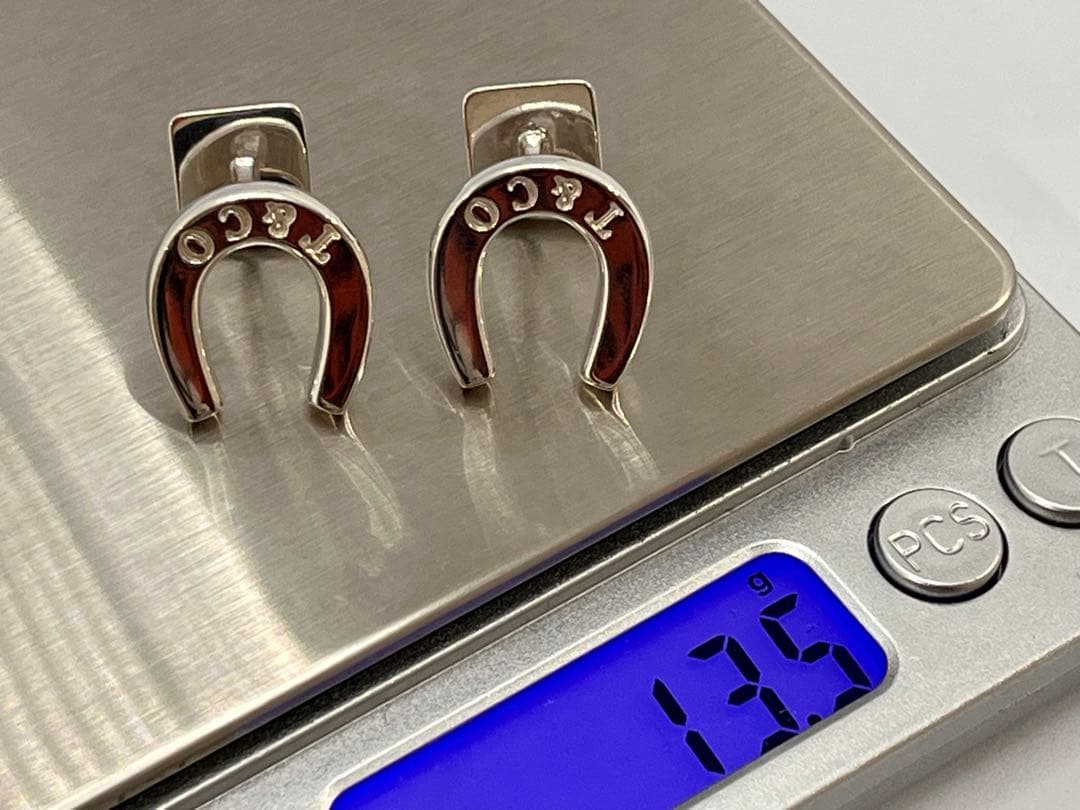 c753 ティファニー　希少　美品　ホースシュー　カフリンクス　925 蹄鉄　蹄