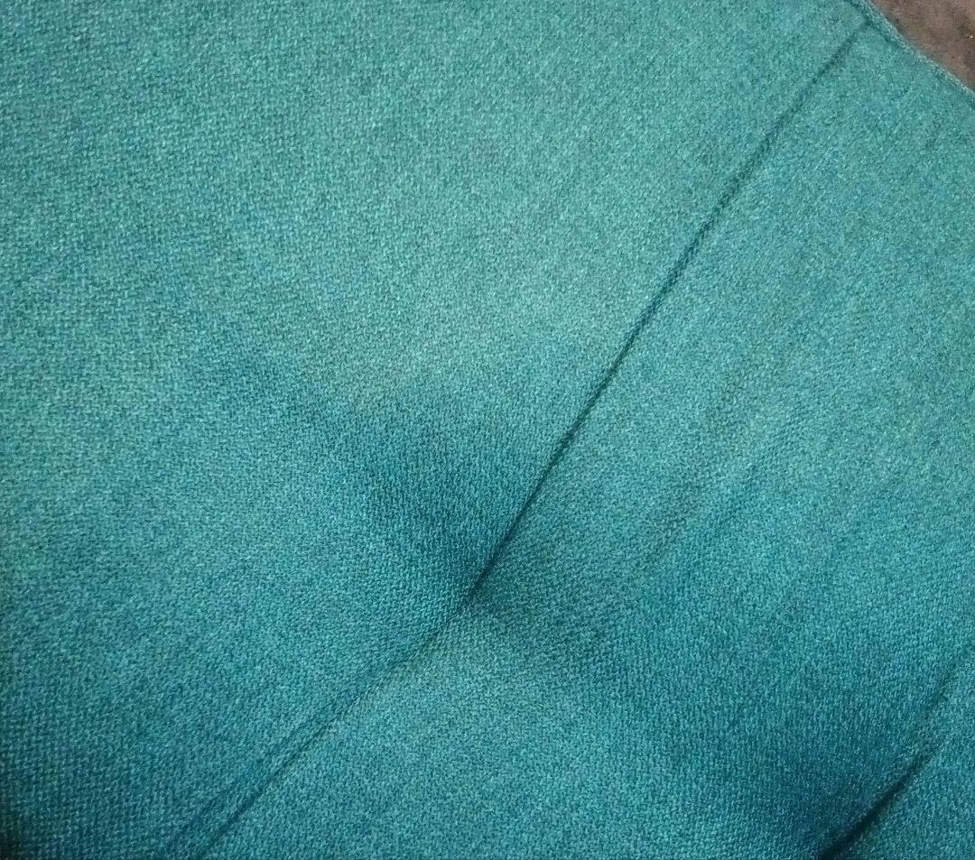 ブルー 2人掛けソファ 高背もたれ 1200mm