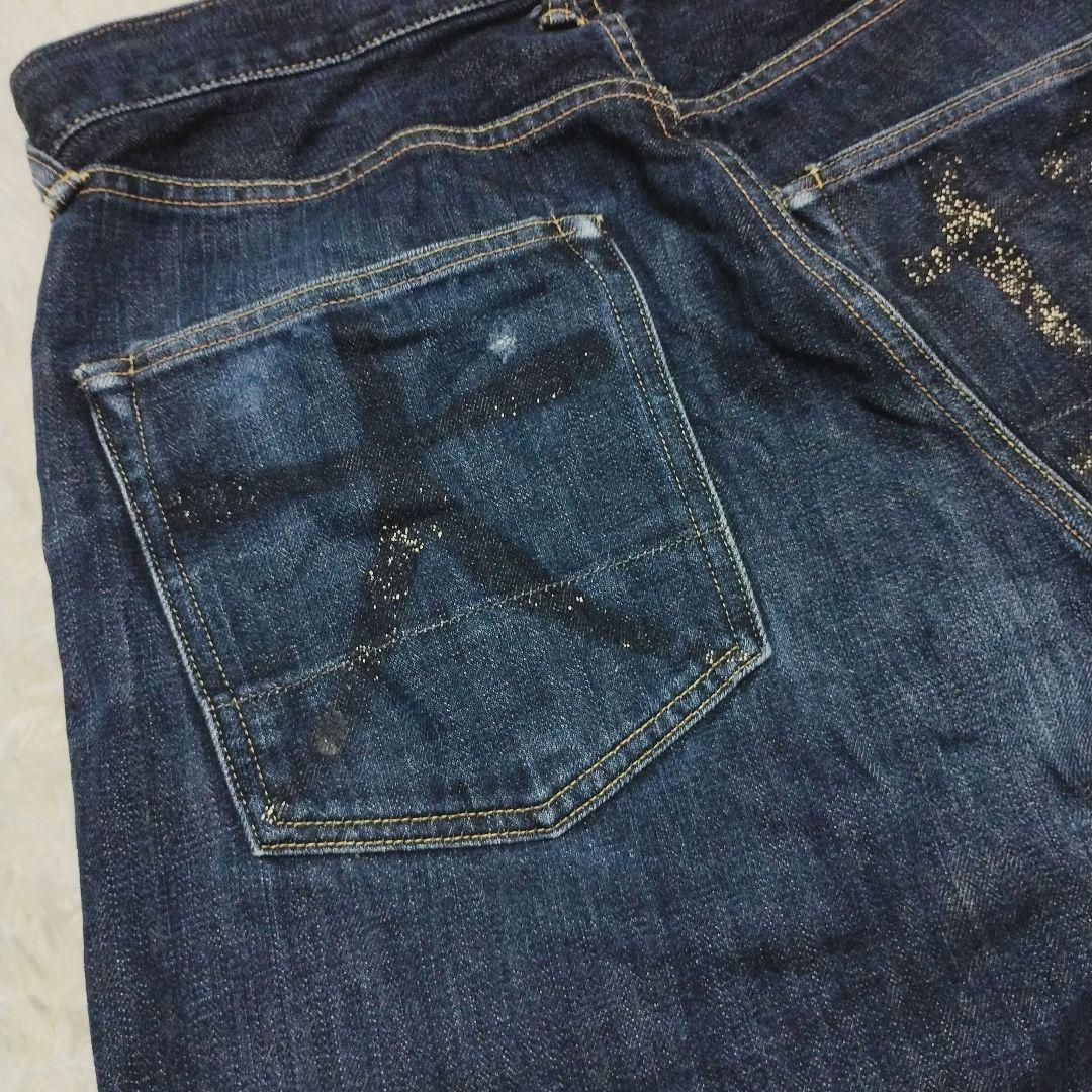 EVISU エビス 2001 大坂 濃紺 W33 赤耳 セルビッチ 日本製