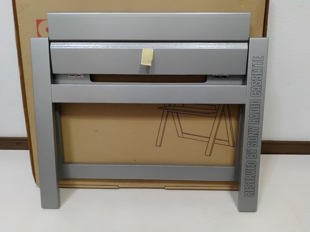 希少 当時物 ソニー SONY CFスタンド SU-20　シルバー色 箱付き