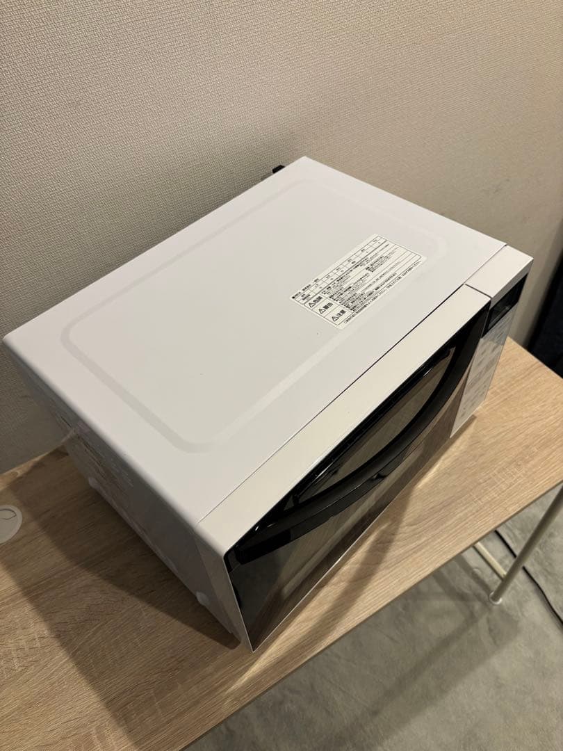 美品大特価！早い者勝ちアイリスオーヤマMO-F1807-Wオーブンレンジ18L白