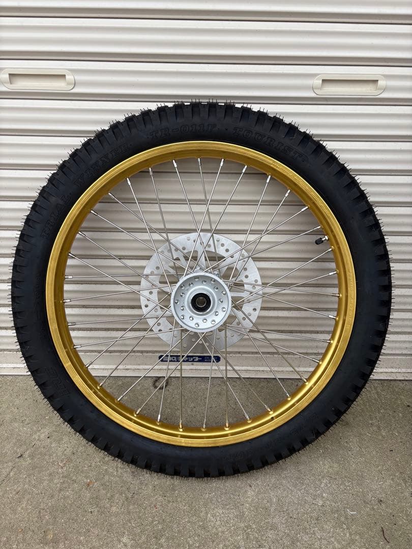 ワイズギア セロー250 ホイールタイヤセット　新品未使用品