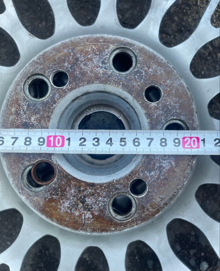 chun 　BBS RG16インチ6.5JJ+40ハブ64ｍｍPCD100