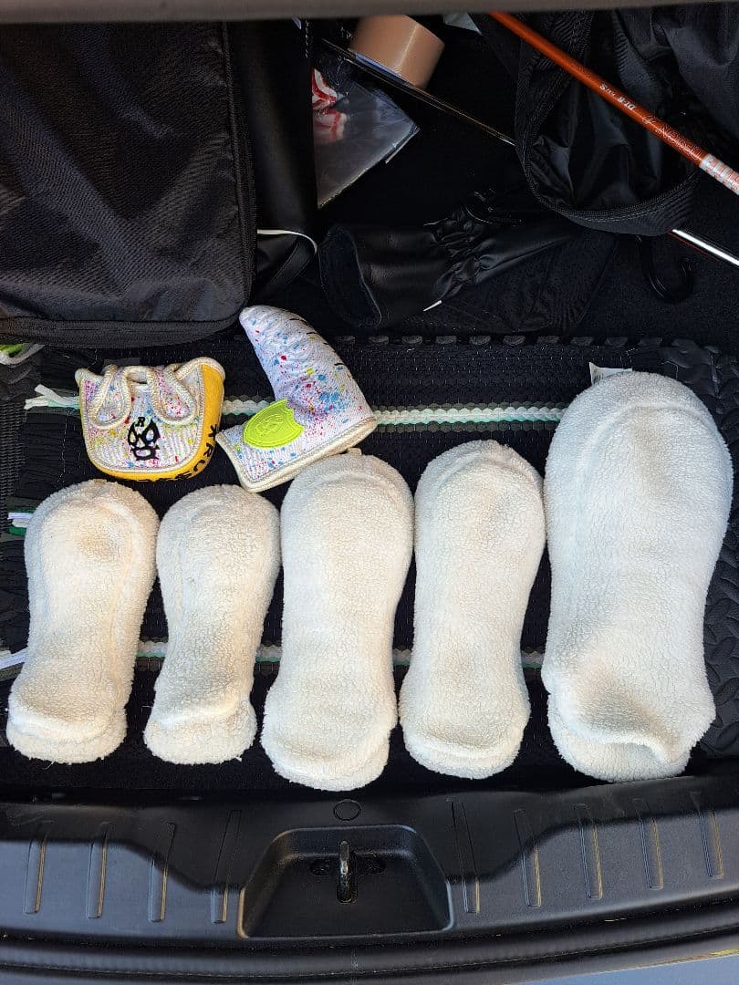 r*g様 Russeluno キャディバッグ ヘッドカバーセット