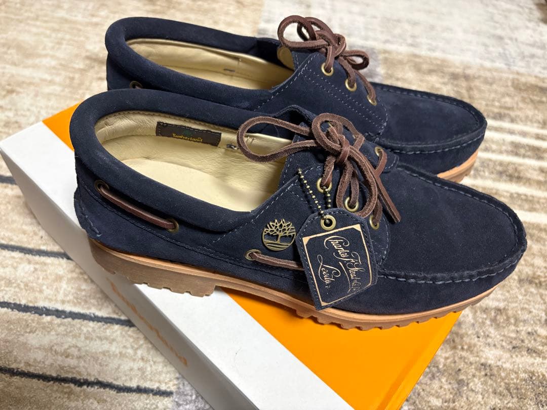 Timberland 3eye ダークブルー スウェード