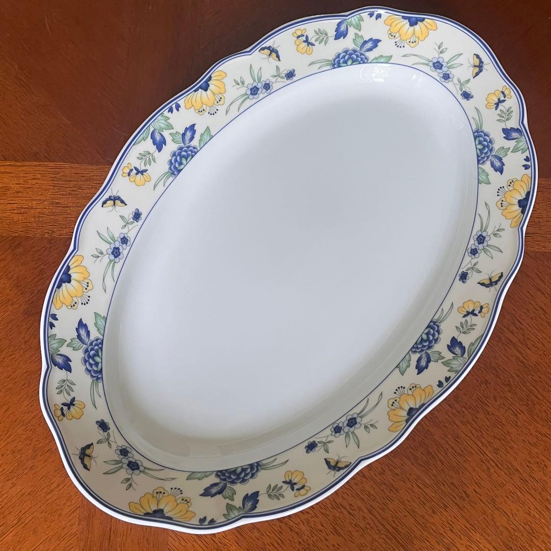 【美品】フッチェンロイター★パピヨン★パーティプレート