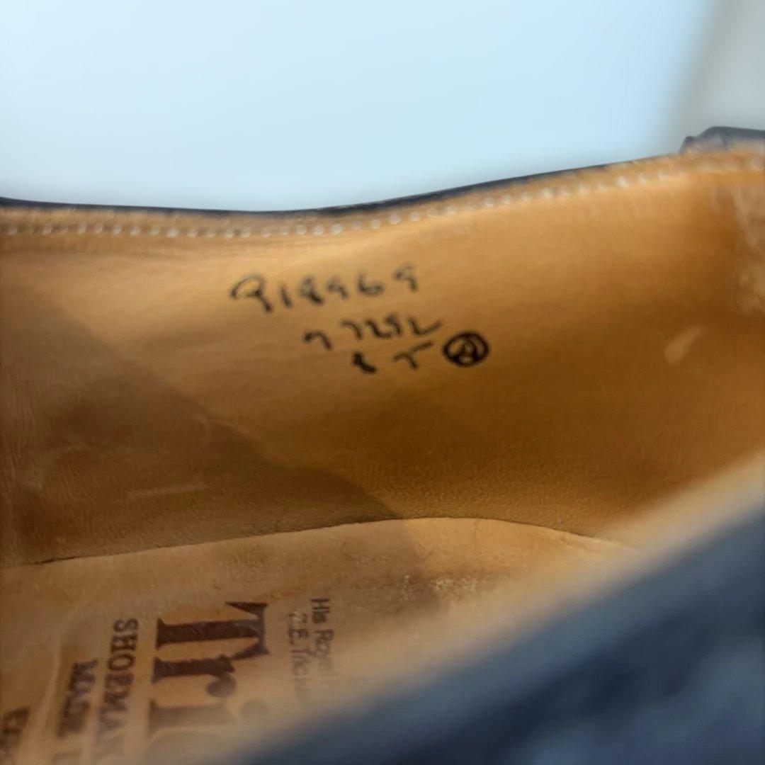 F*A様 トリッカーズ★ウィングチップ★黒紫 レザーシューズ