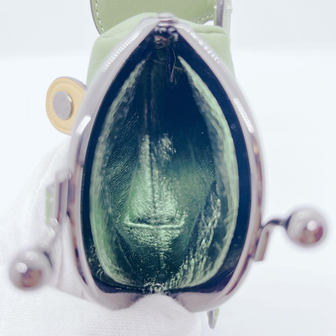 【希少】COACH カエル型ケース グリーン レザー アニマル 箱付き