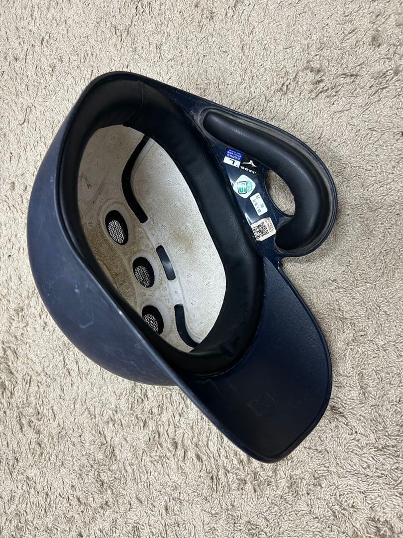 ヘルメット10個セット【中古】 ミズノのケース7枚付