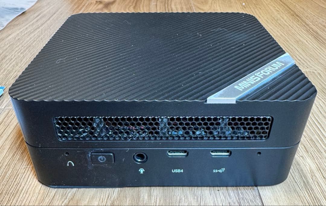 【ジャンク】MINISFORUM UM690 Ryzen 9 メモリ32GB