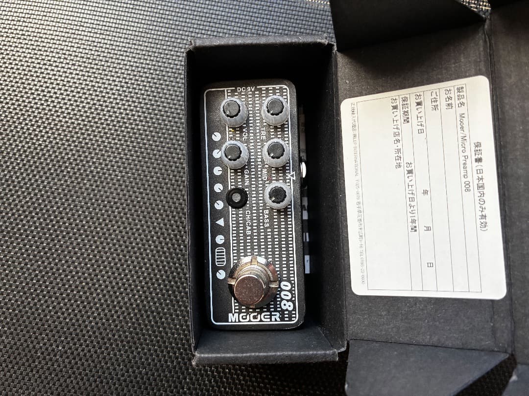 ギター Mooer Micro Preamp 008