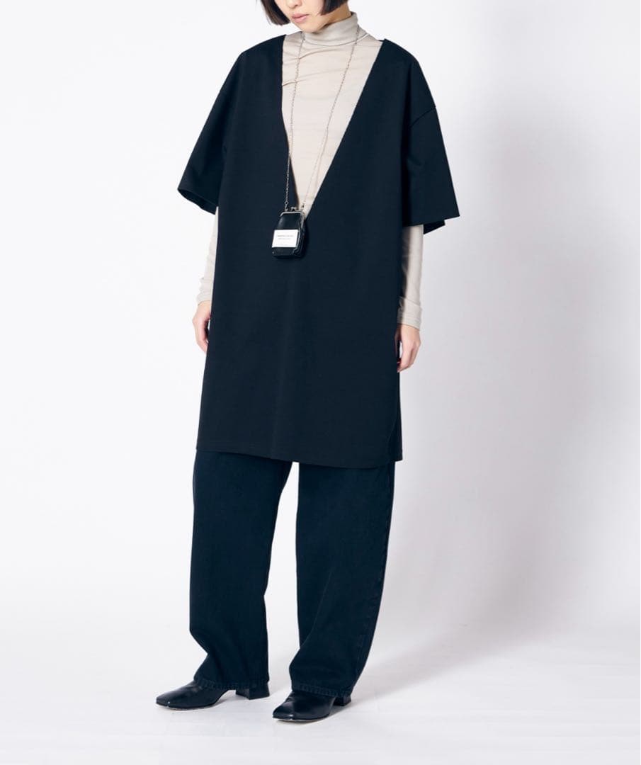 beautiful people mini clasp pouch ブラック