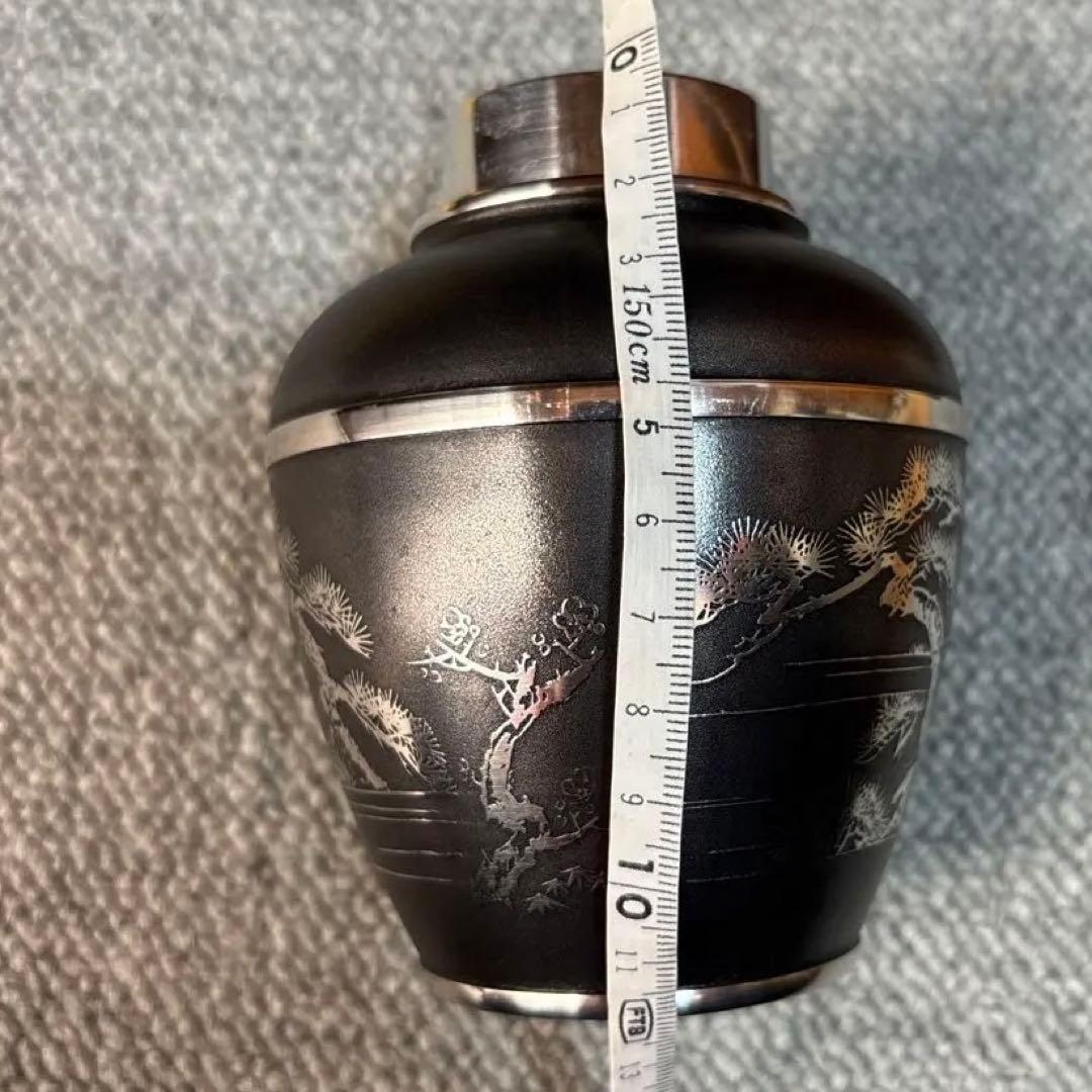 錫器 急須＆茶壺 桐箱付き 未使用品 後藤銅器店