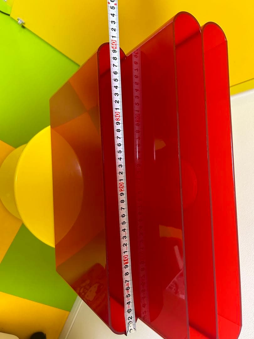 Kartell カルテル ポルタリビステ マガジンラック　オレンジレッド　家具