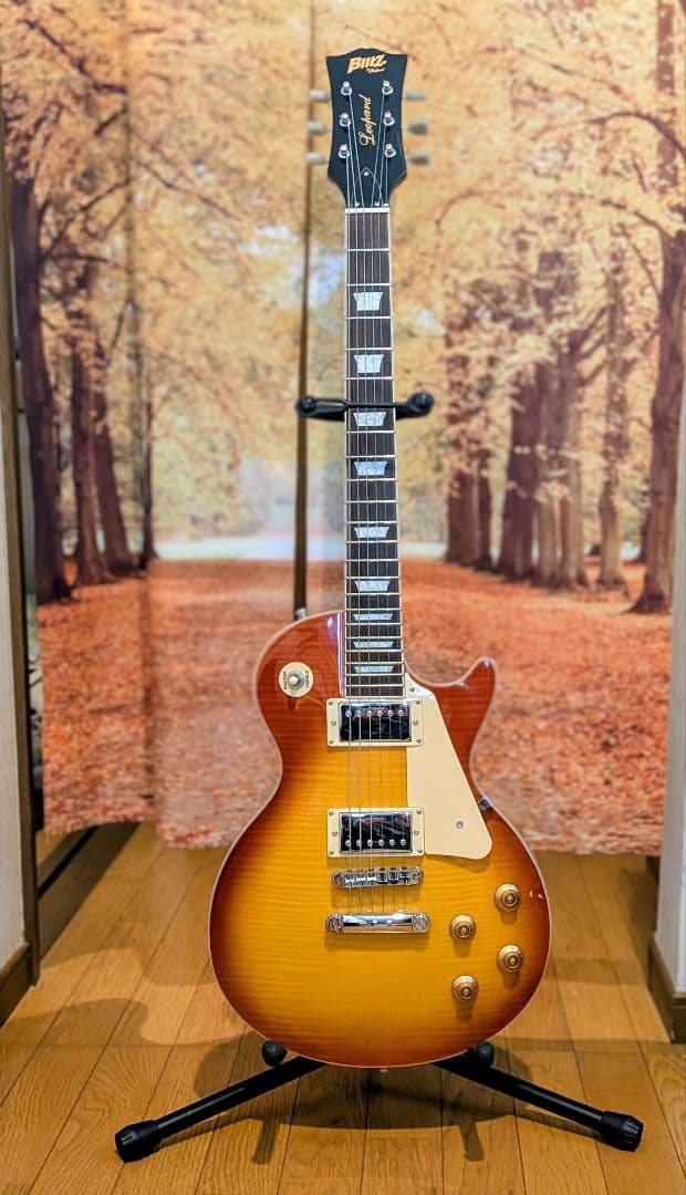 Blitz Leopard エレキギター サンバースト本体のみ