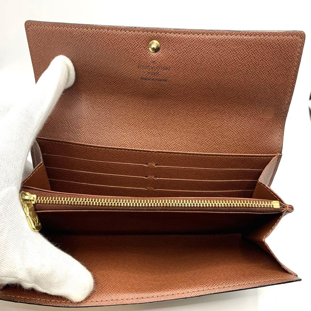 ルイヴィトン モノグラム ポルトフォイユサラ Sarah 長財布 M61734