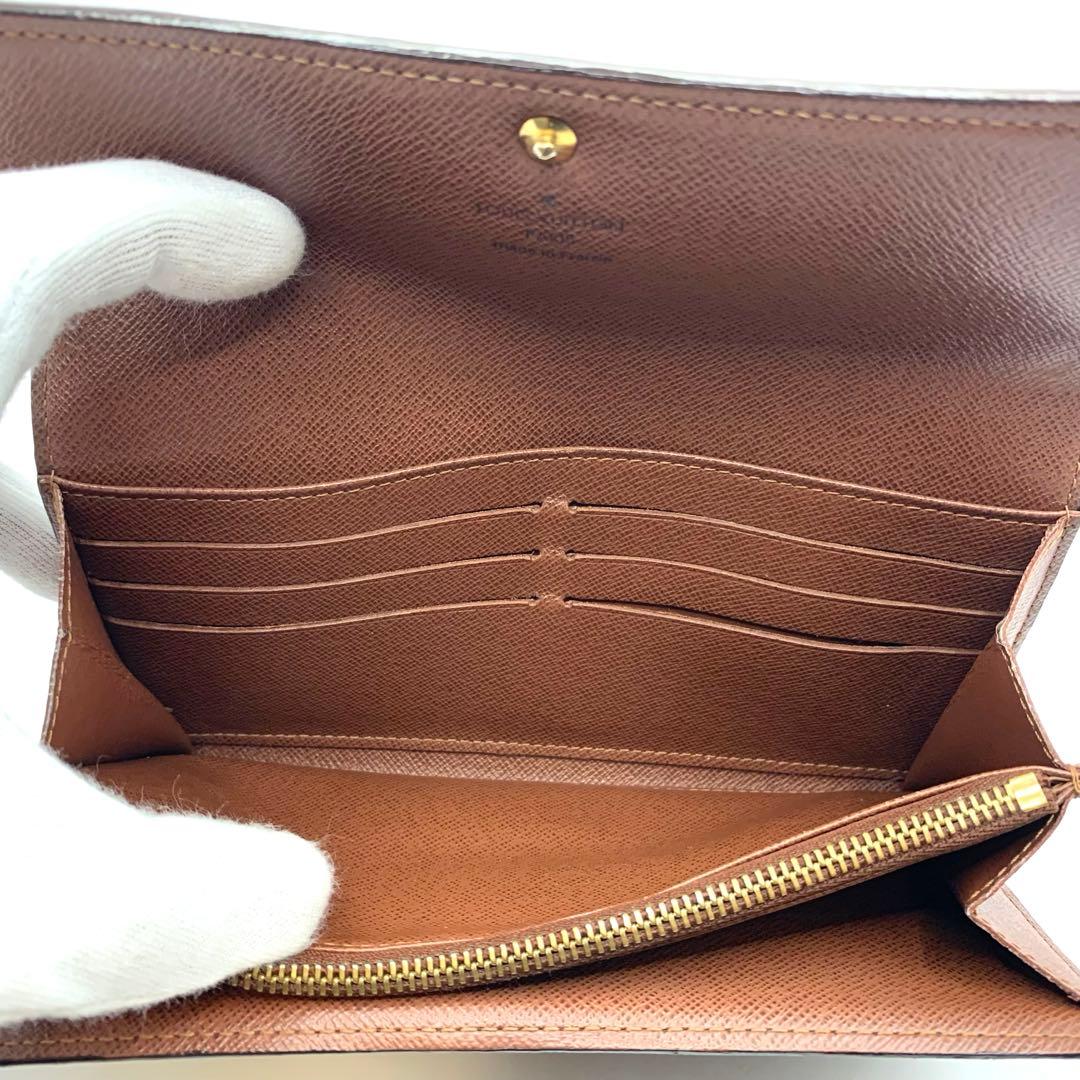 ルイヴィトン モノグラム ポルトフォイユサラ Sarah 長財布 M61734