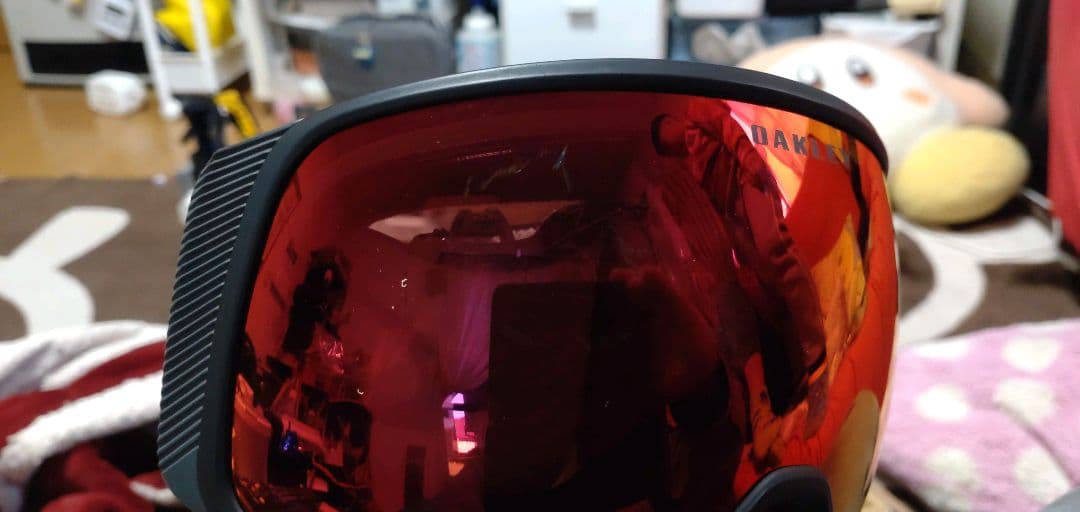 OAKLEY PRIZM レッド　スキーゴーグル　スノーボードゴーグル　Ｍサイズ