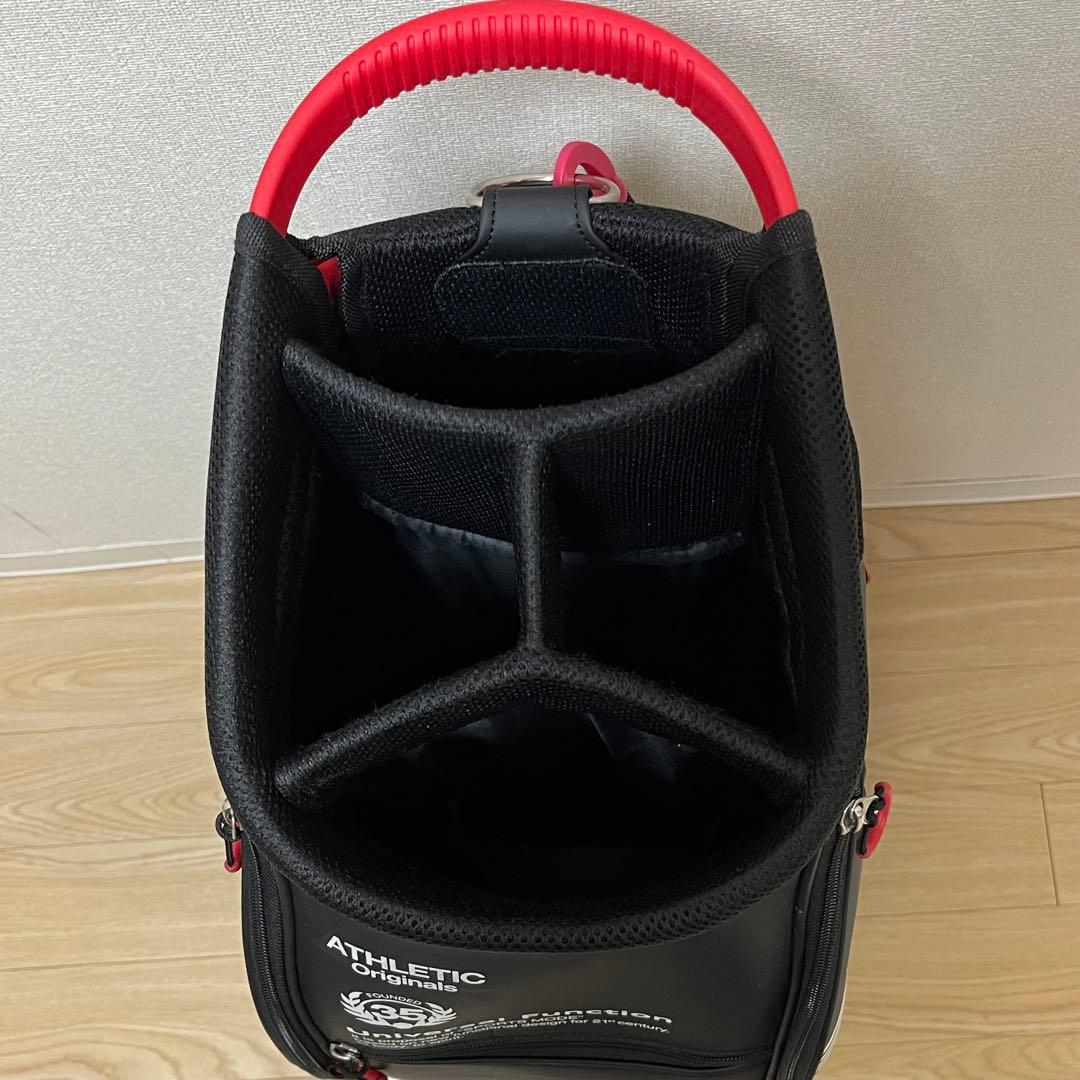 美品 デサント ゴルフ DQBPJJ03 キャディバッグ　9型 軽量