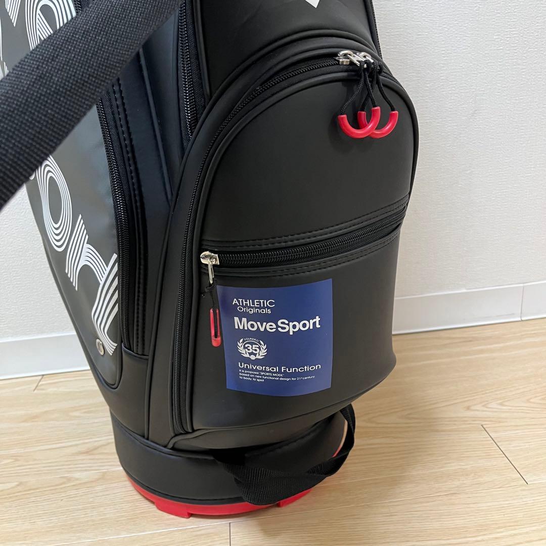 美品 デサント ゴルフ DQBPJJ03 キャディバッグ　9型 軽量