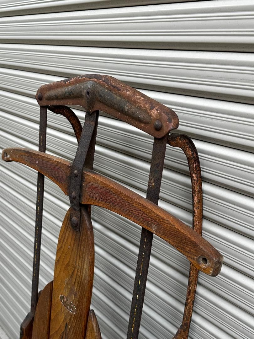 Flexible Flyer Airline Series ヴィンテージ木製ソリ