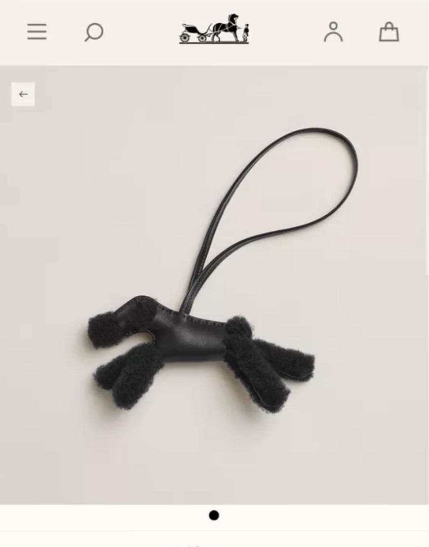 (u) HERMES Buddy Charm エルメス バディ チャーム