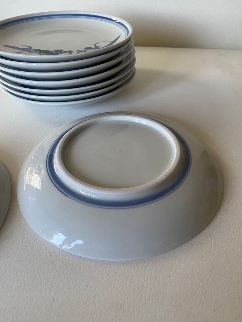 砥部焼　プレート　9枚　皿　和食器　まとめ売り