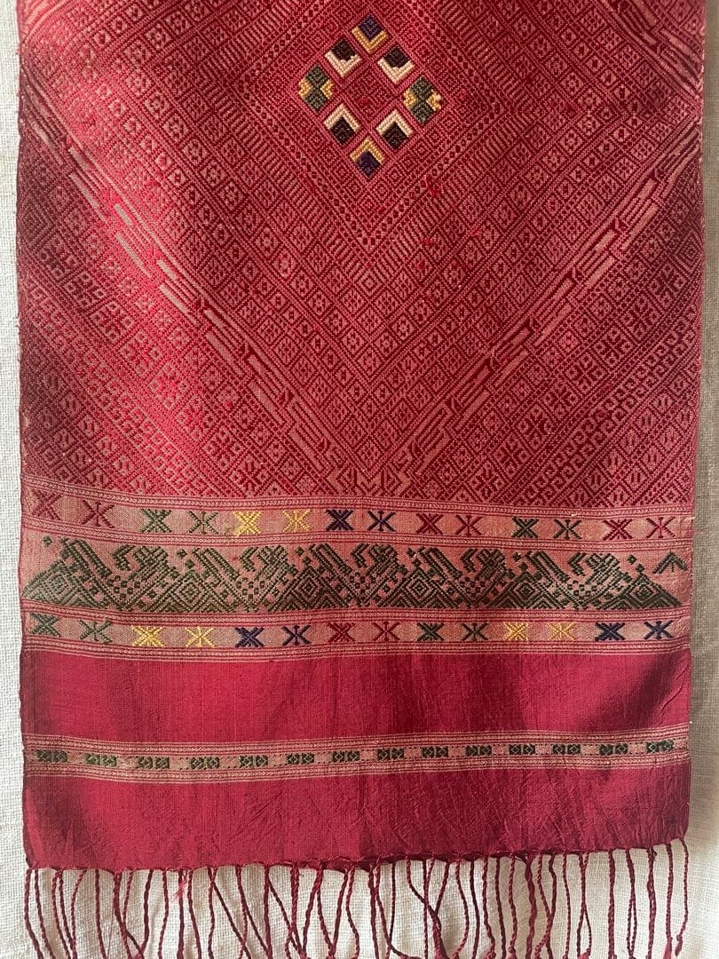 アンティークタイシルク　手織