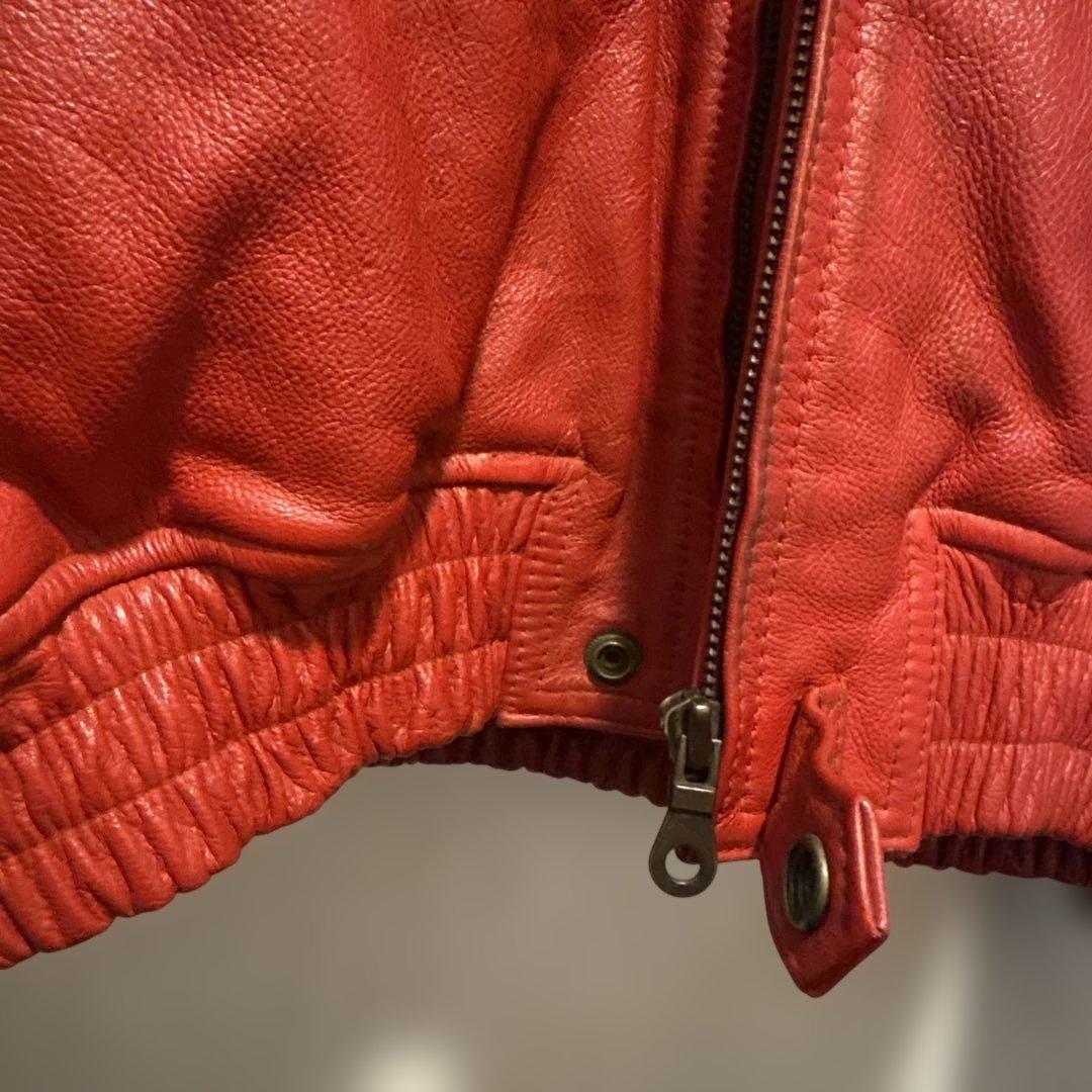 YELLOW CORN レザージャケット レーシングジャケット