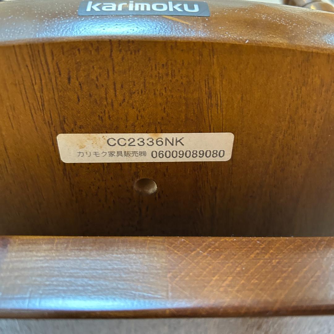 karimoku カリモク コロニアル回転式ウィンザーハイチェア1脚　美品