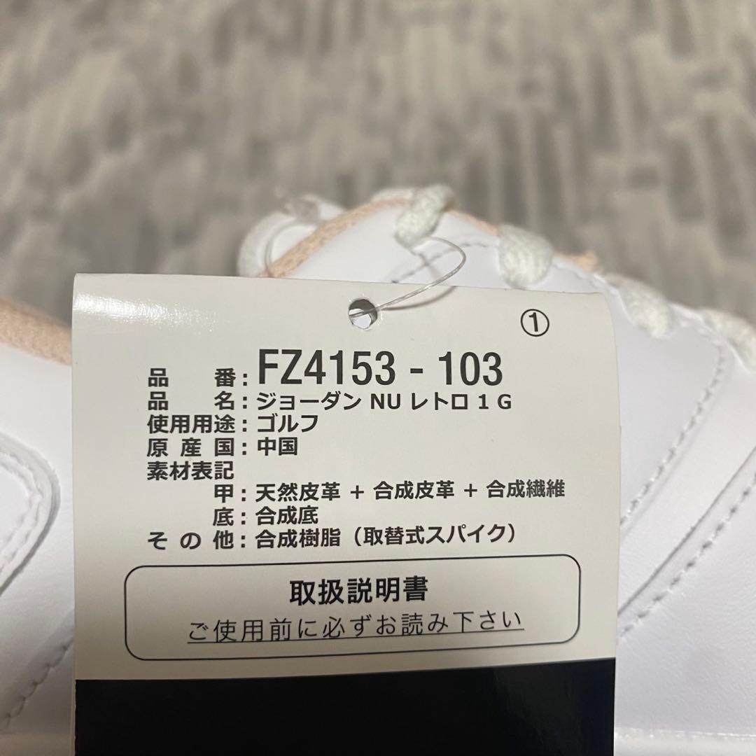 ナイキ ジョーダン NU レトロ 1 G 27.5㎝