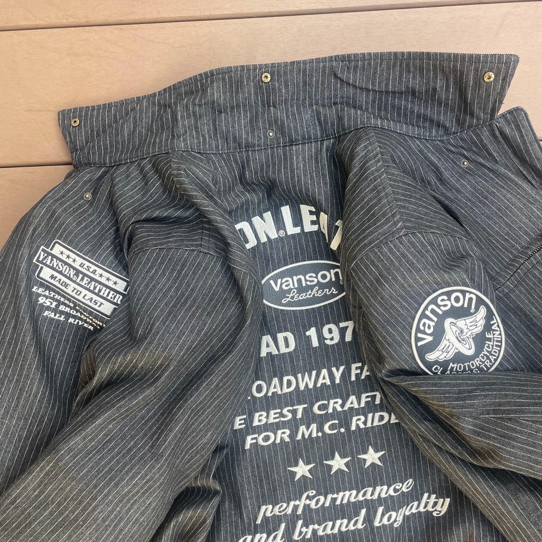 Vanson v22110W COTTON JACKET ストレレッチモデル