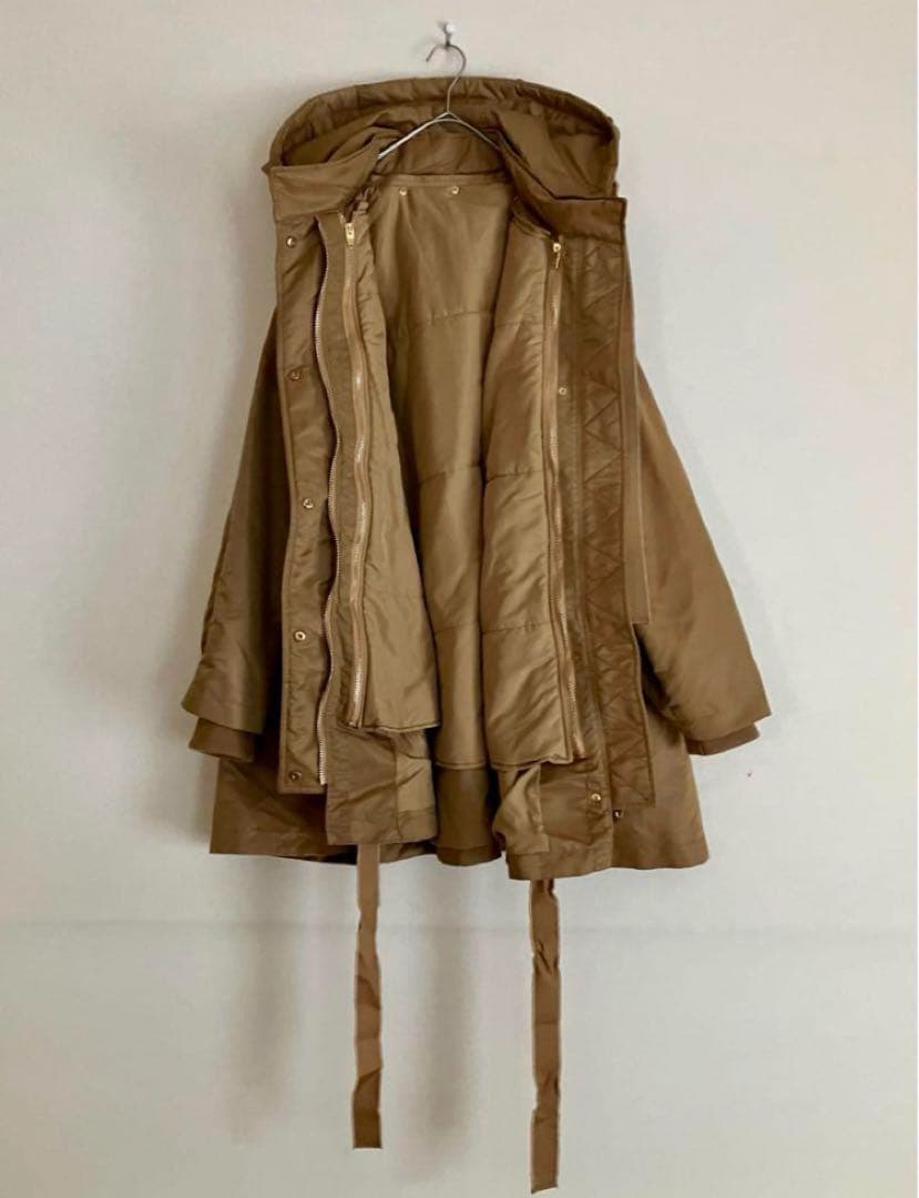 BIRTHDAY BASHバースデーバッシュ★キャメルブラウン ナイロン コート