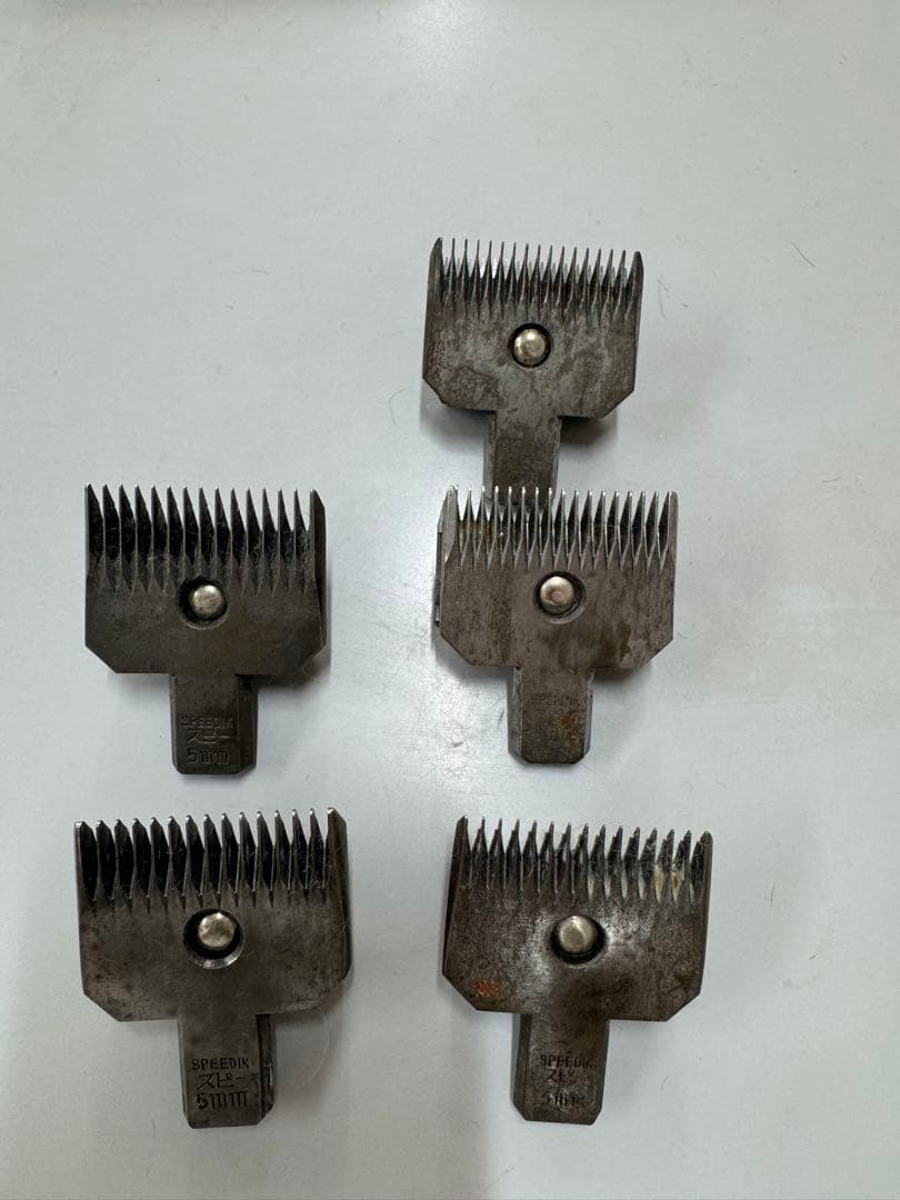 SPEEDIK バリカン刃 5個セット 5mm 3mmスピーディック